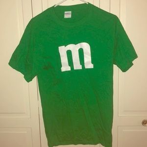 Port & Company Green M&M shirt